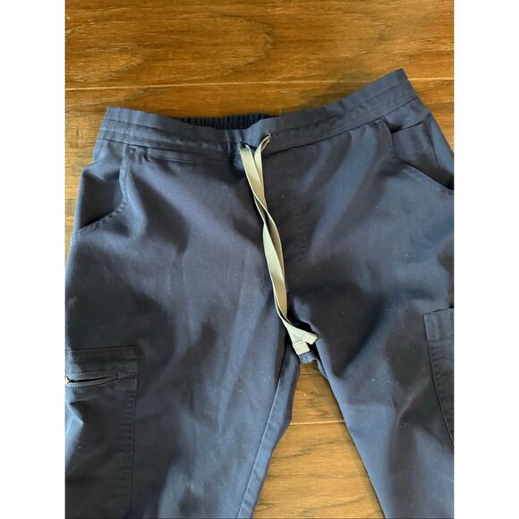 Figs Navy Blue XS Scrub Bottoms Pants - Picture 3 of 9